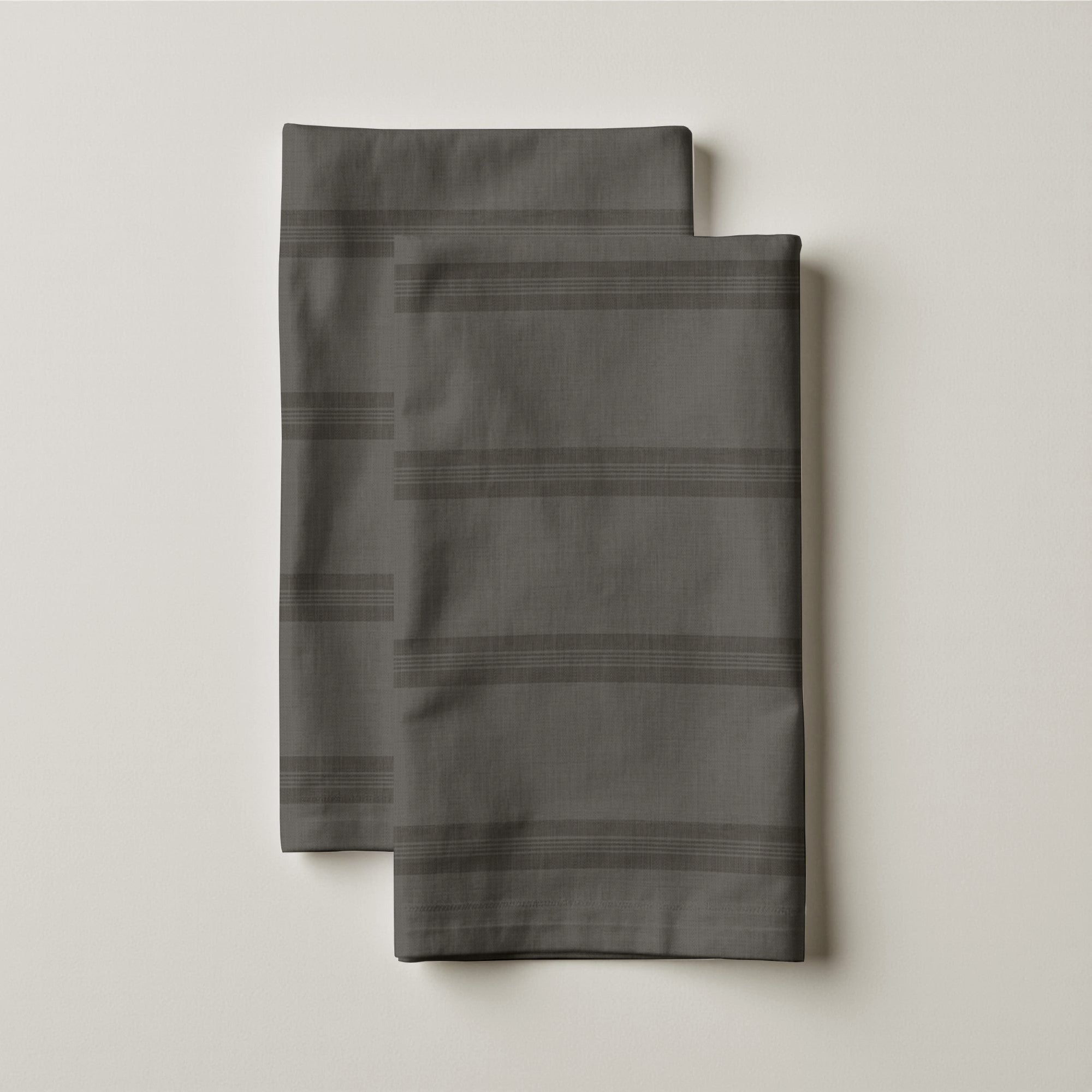 Pack 2 unidades paño de cocina Nua Marrón Oscuro