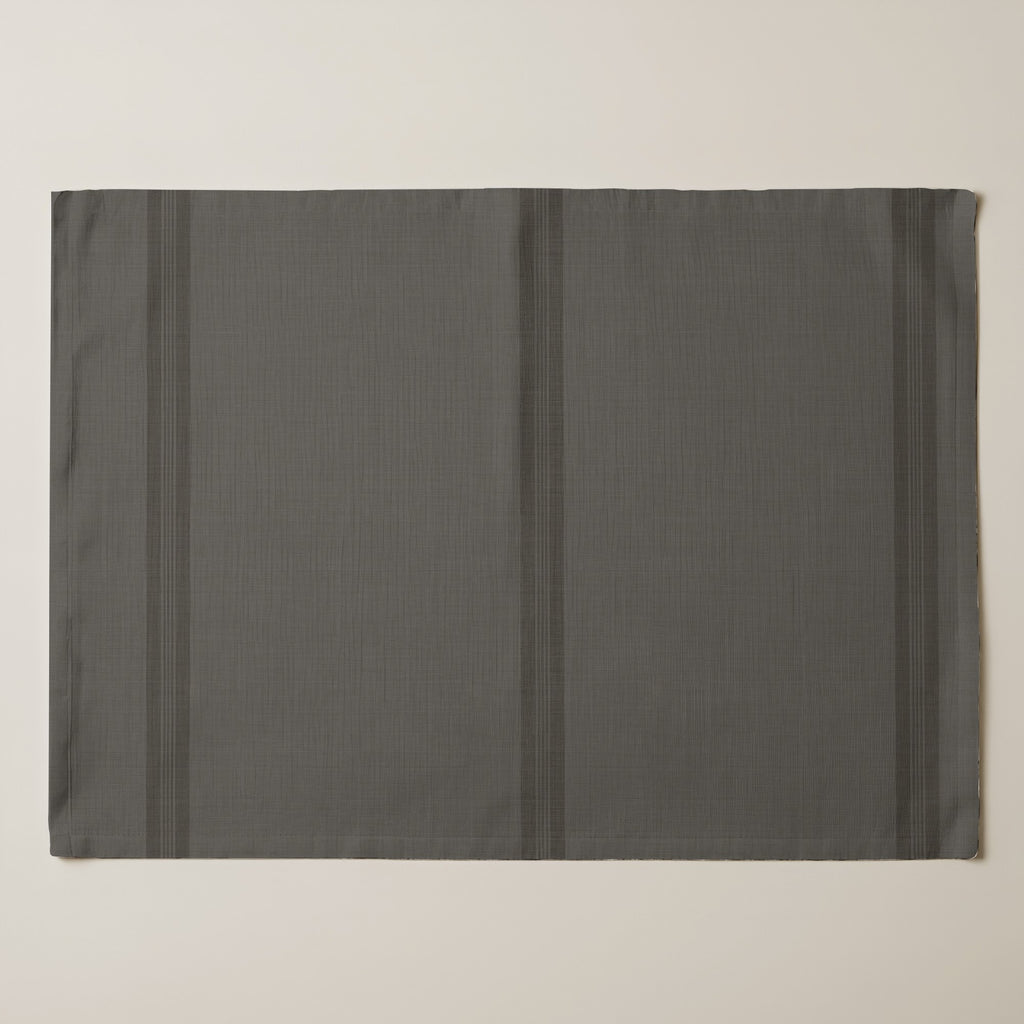 Mantel individual antimanchas pack 2 unidades Nua Marrón Oscuro