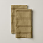 Pack 2 unidades paño de cocina Nua Ocre