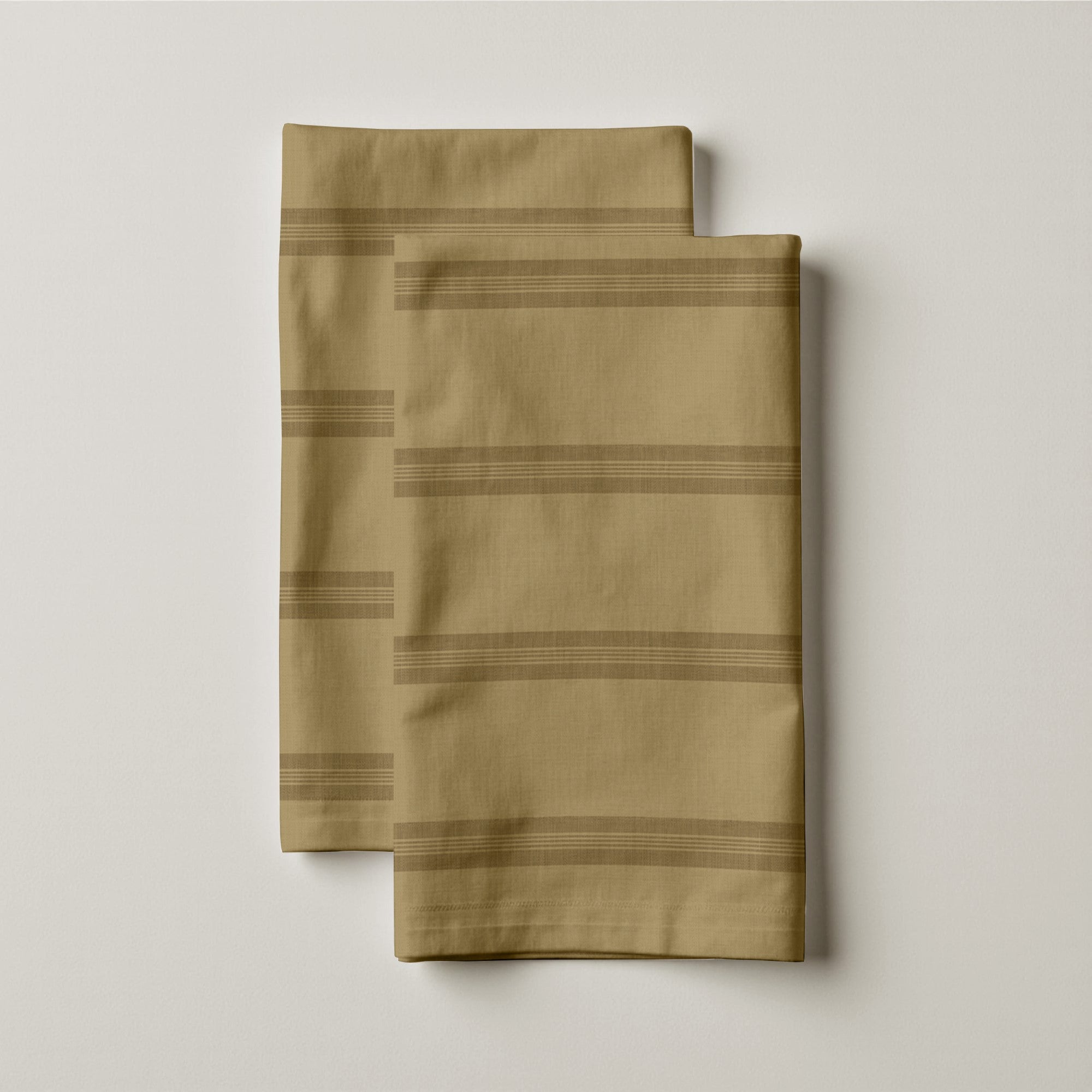Pack 2 unidades paño de cocina Nua Ocre