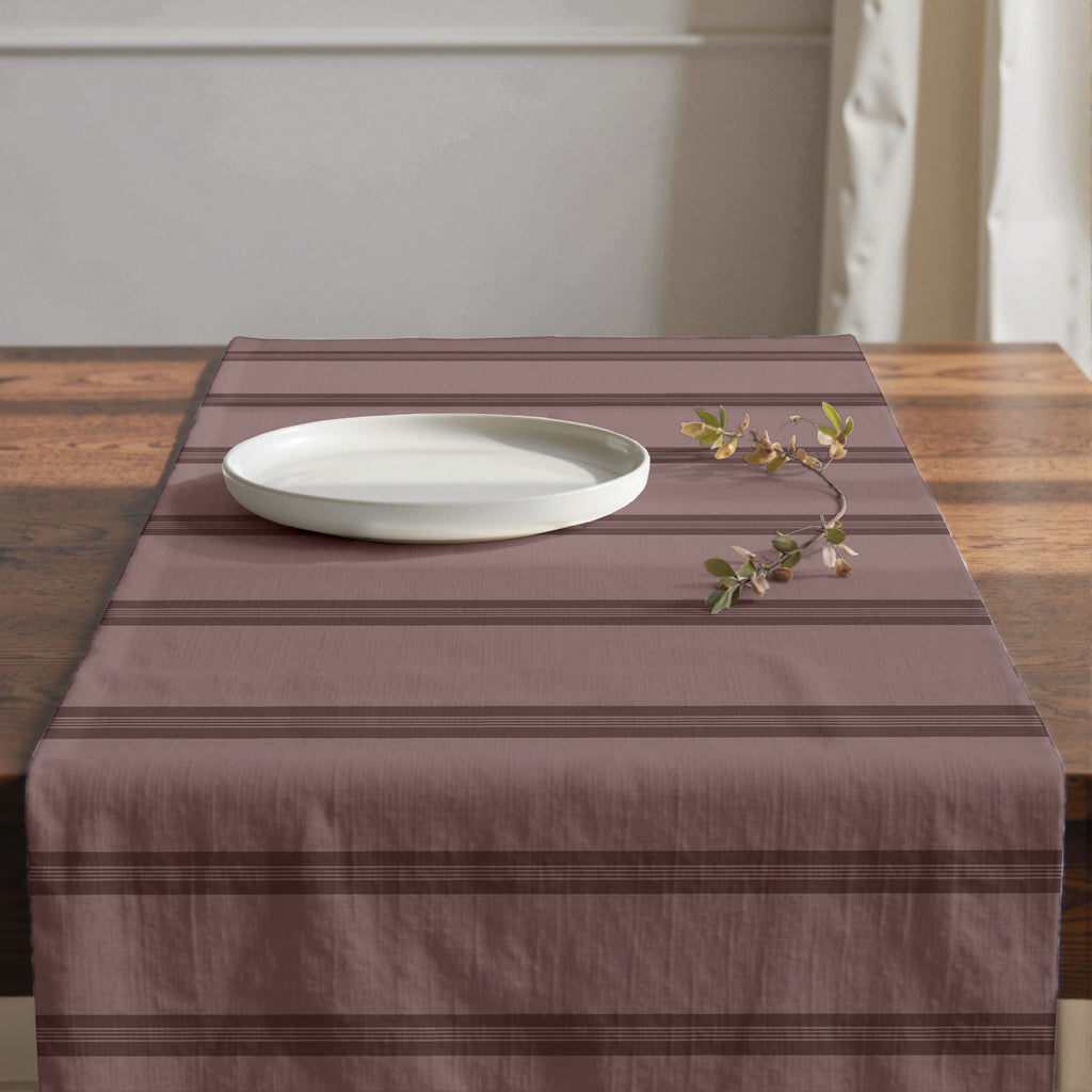 Camino de mesa 100% algodón Nua Rosa Palo 50x150 cm