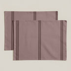 Mantel individual antimanchas pack 2 unidades Nua Rosa Palo