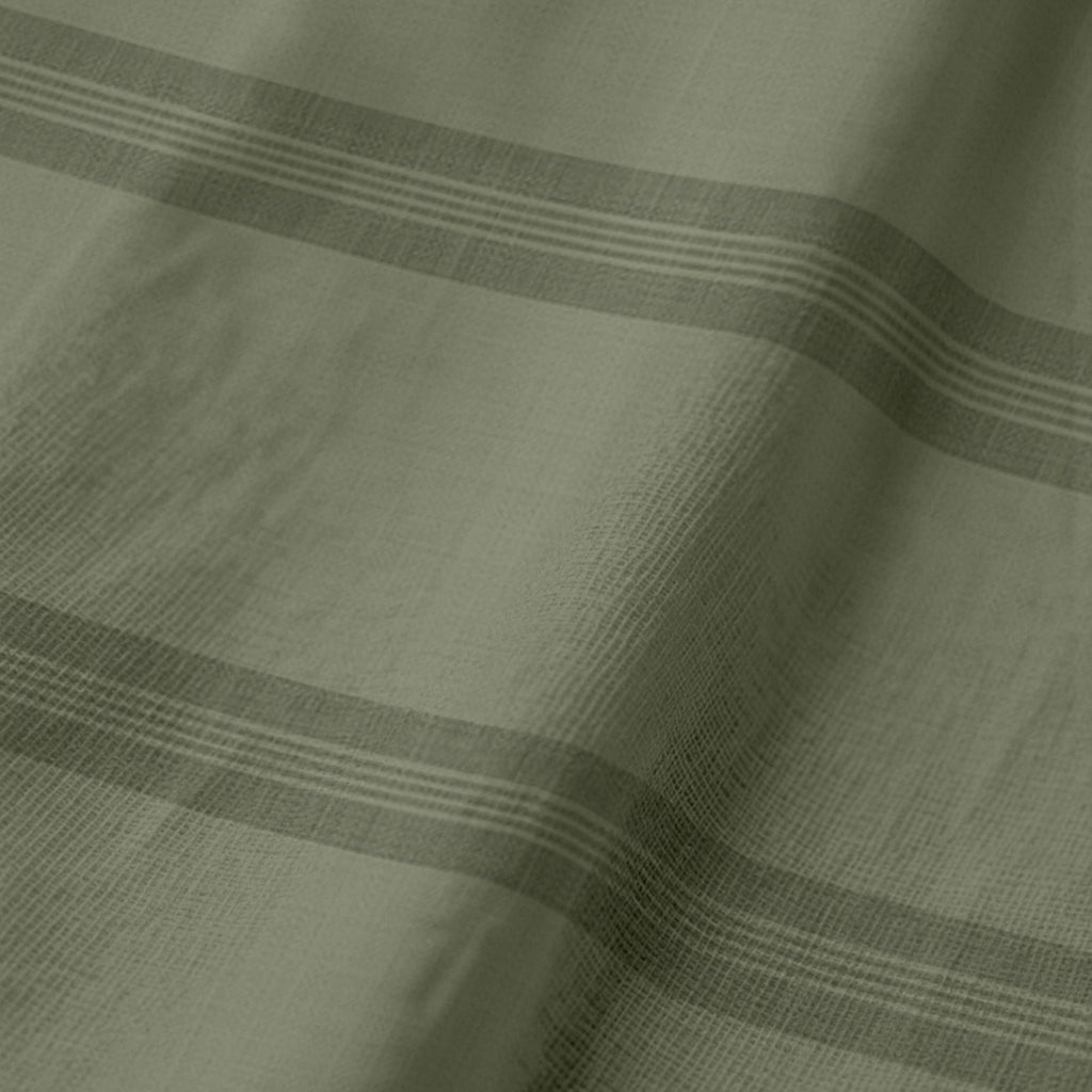 Camino de mesa 100% algodón Nua Verde Claro 50x150 cm