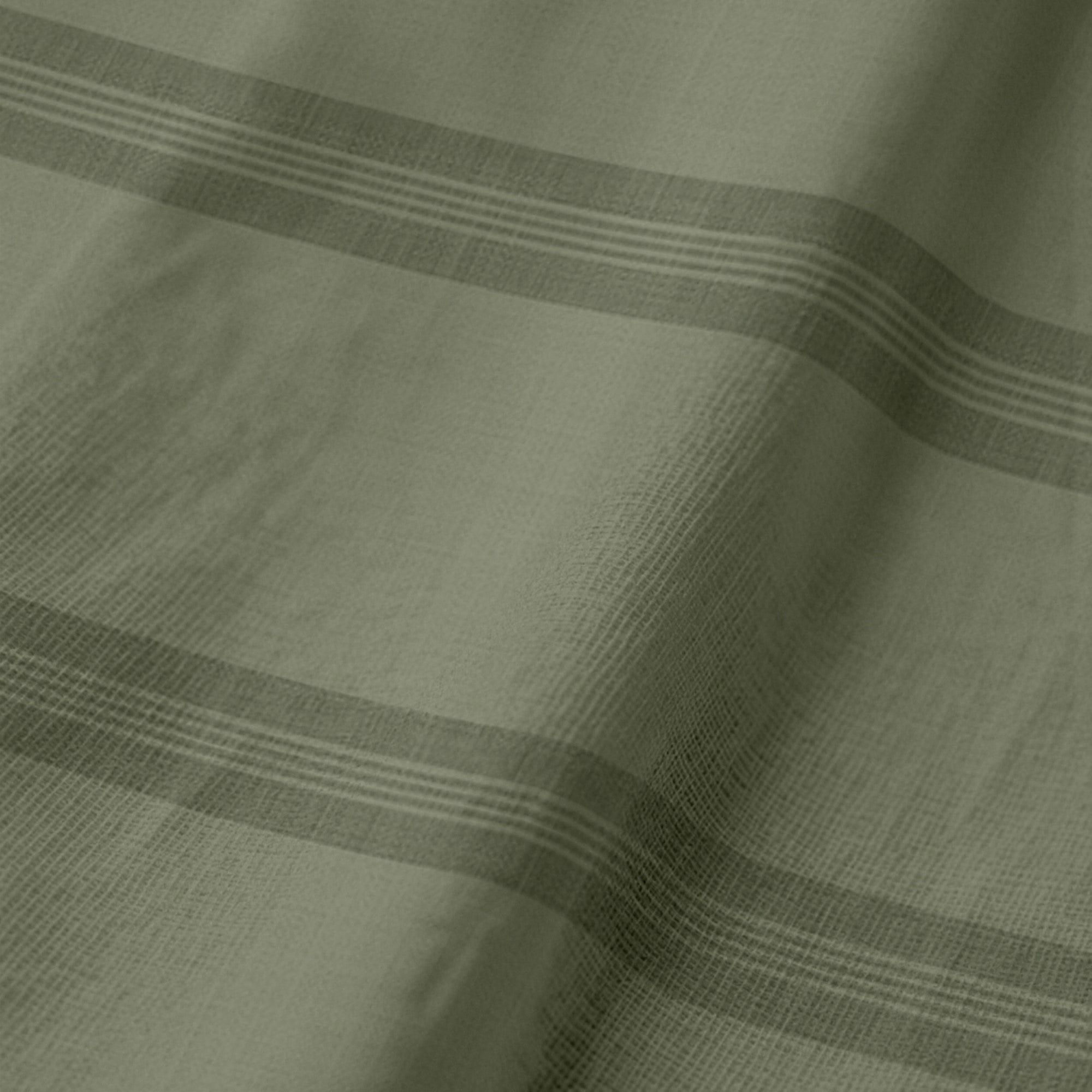 Camino de mesa 100% algodón Nua Verde Claro 50x150 cm