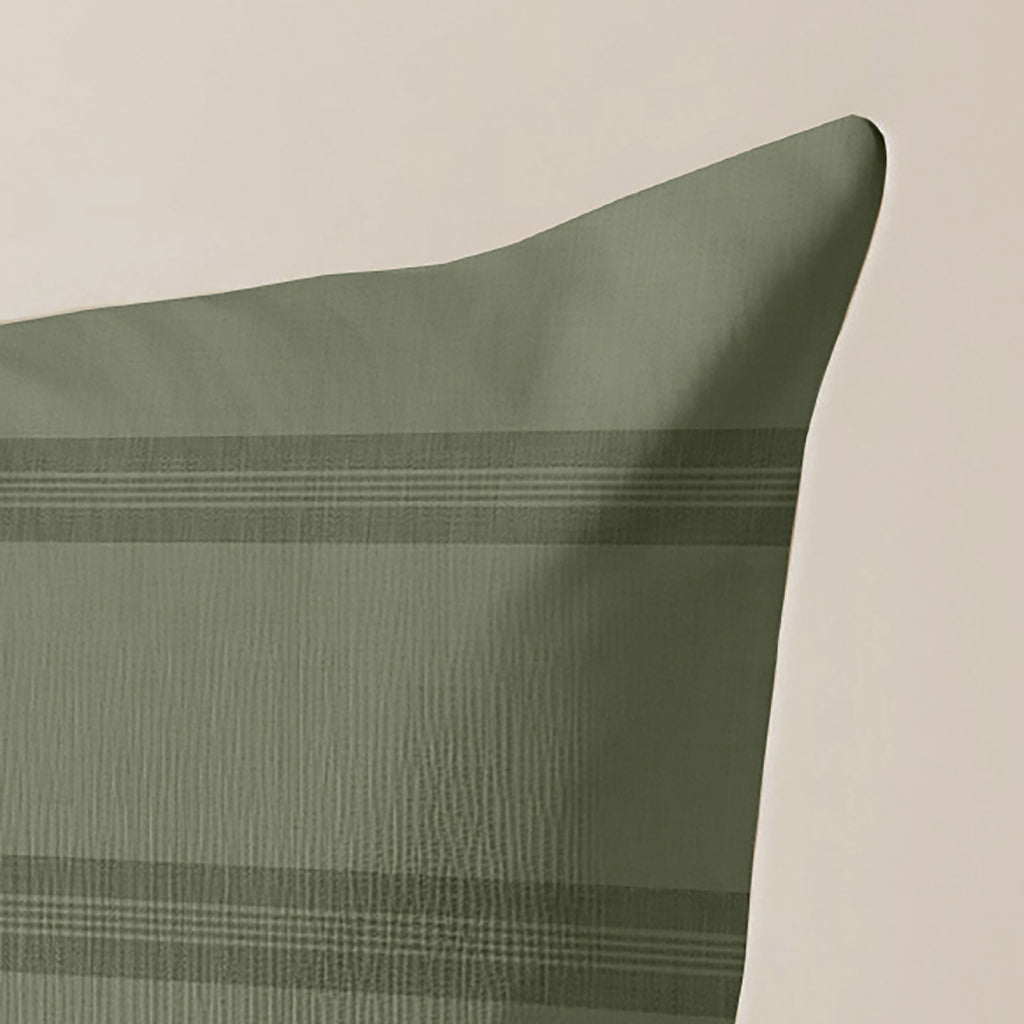 Funda de cojín Nua Verde Claro 30x50 cm 100% algodón