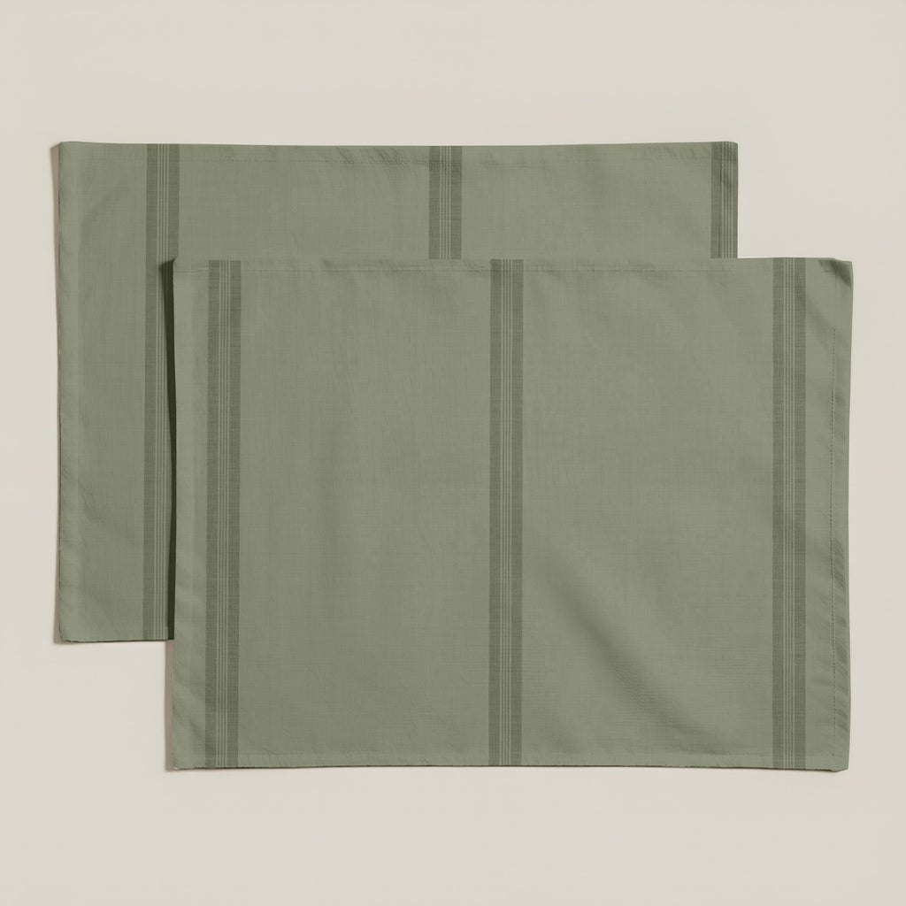 Mantel individual antimanchas pack 2 unidades Nua Verde Claro