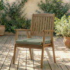 Cojín para asiento acolchado Nua Verde Claro 40x40x5 cm