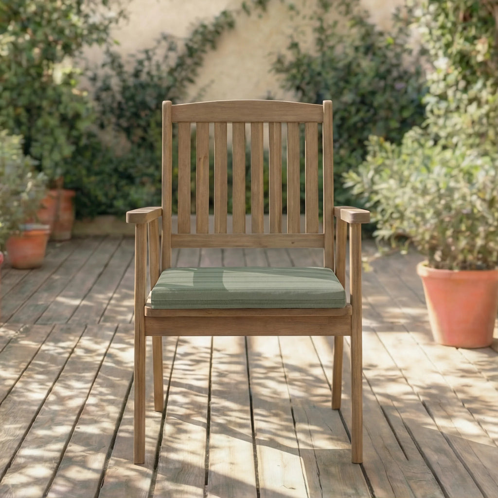 Cojín para asiento acolchado Nua Verde Claro 40x40x5 cm