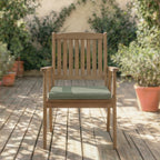 Cojín para asiento acolchado Nua Verde Claro 40x40x5 cm