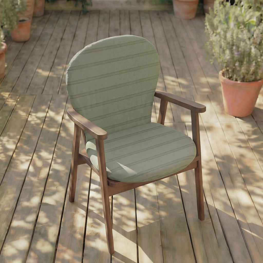 Cojín para silla de exterior Nua Verde Claro