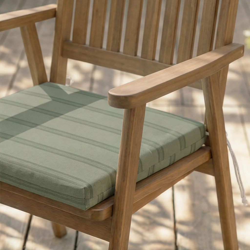 Cojín para asiento acolchado Nua Verde Claro 40x40x5 cm