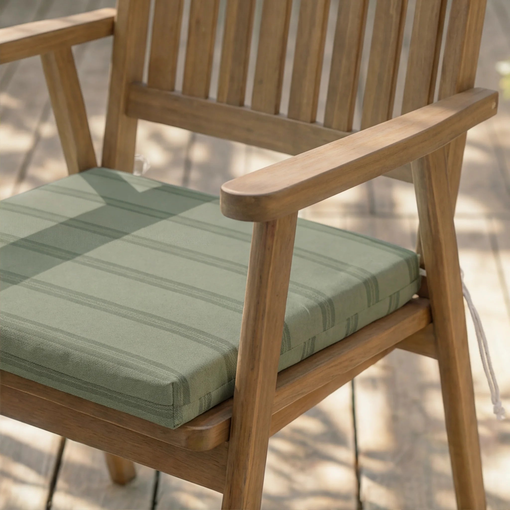 Cojín para asiento acolchado Nua Verde Claro 40x40x5 cm
