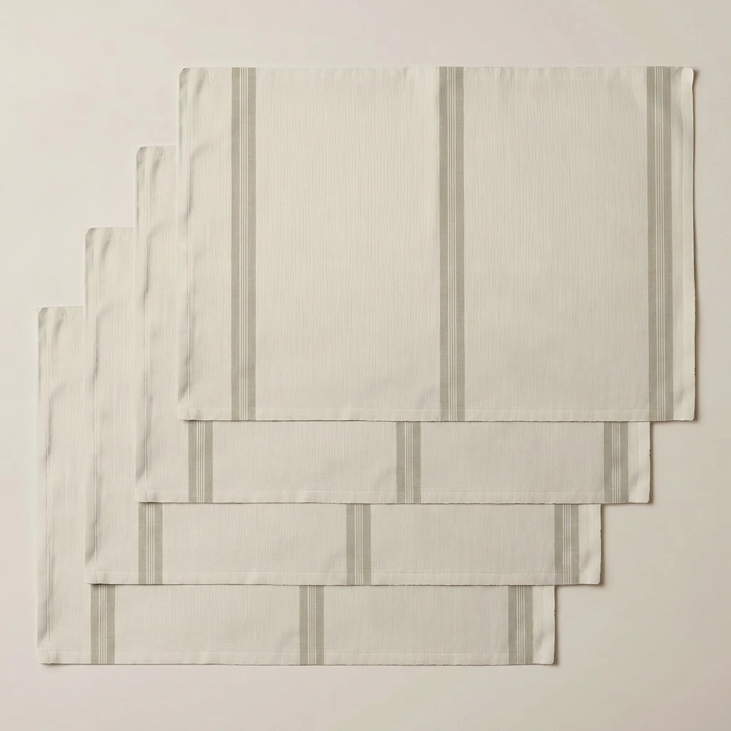 Mantel individual antimanchas pack 4 unidades Nua Beige