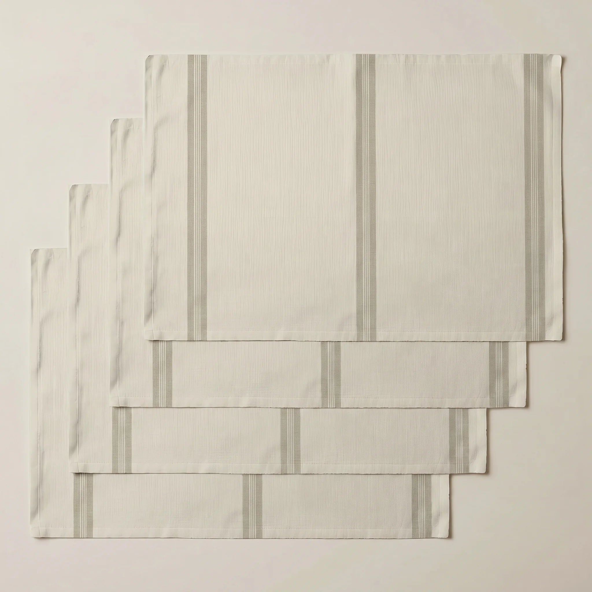 Mantel individual antimanchas pack 4 unidades Nua Beige