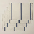 Mantel individual antimanchas pack 4 unidades Nua Beige Azul