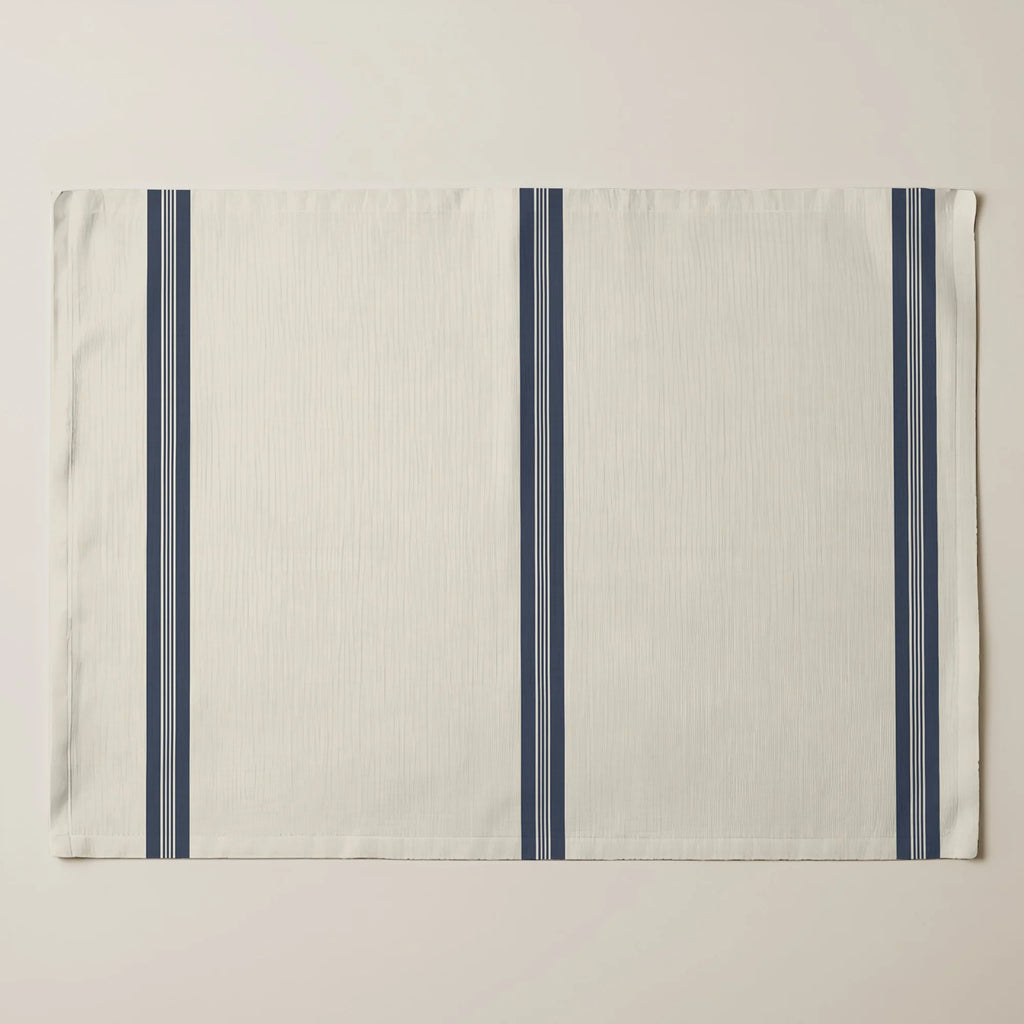 Mantel individual antimanchas pack 4 unidades Nua Beige Azul