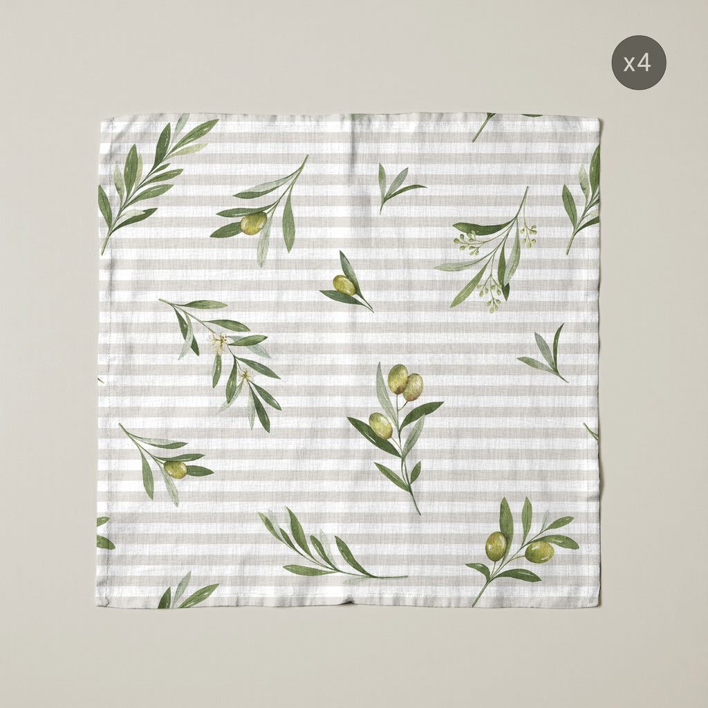 Pack de 4 unidades servilletas Oliver