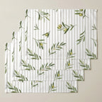 Mantel individual antimanchas pack 4 unidades Oliver