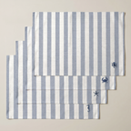 Mantel individual antimanchas pack 4 unidades Seleni Marino