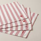 Mantel individual antimanchas pack 4 unidades Seleni Rojo