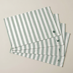 Mantel individual antimanchas pack 4 unidades Seleni Verde