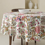 Mantel redondo resinado antimanchas Palopa 1