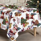 Mantel antimanchas Papa Noel