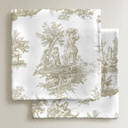 Pack de 4 unidades servilletas Paulo Beige