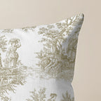 Funda de cojín Paulo Beige 30x50 cm 100% algodón