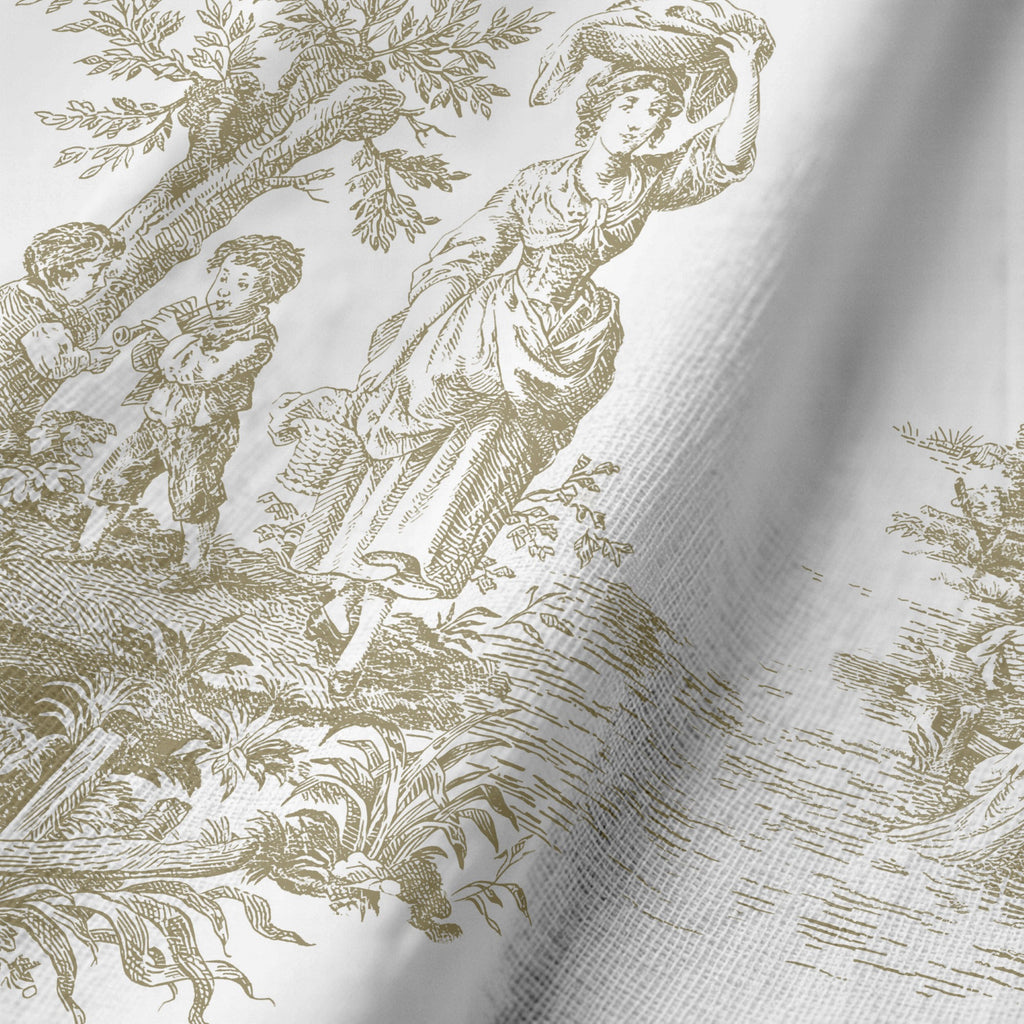 Camino de mesa 100% algodón Paulo Beige 50x150 cm