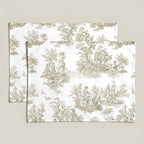 Mantel individual antimanchas pack 2 unidades Paulo Beige