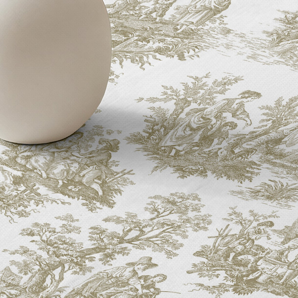 Mantel antimanchas 100% algodón Paulo Beige