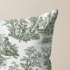 Funda de cojín Paulo Green 30x50 cm 100% algodón