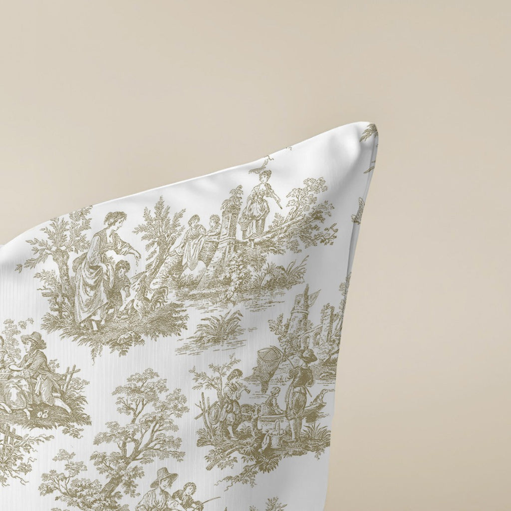 Funda de cojín Paulo Beige 50x50 cm 100% algodón