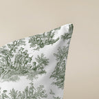 Funda de cojín Paulo Green 50x50 cm 100% algodón