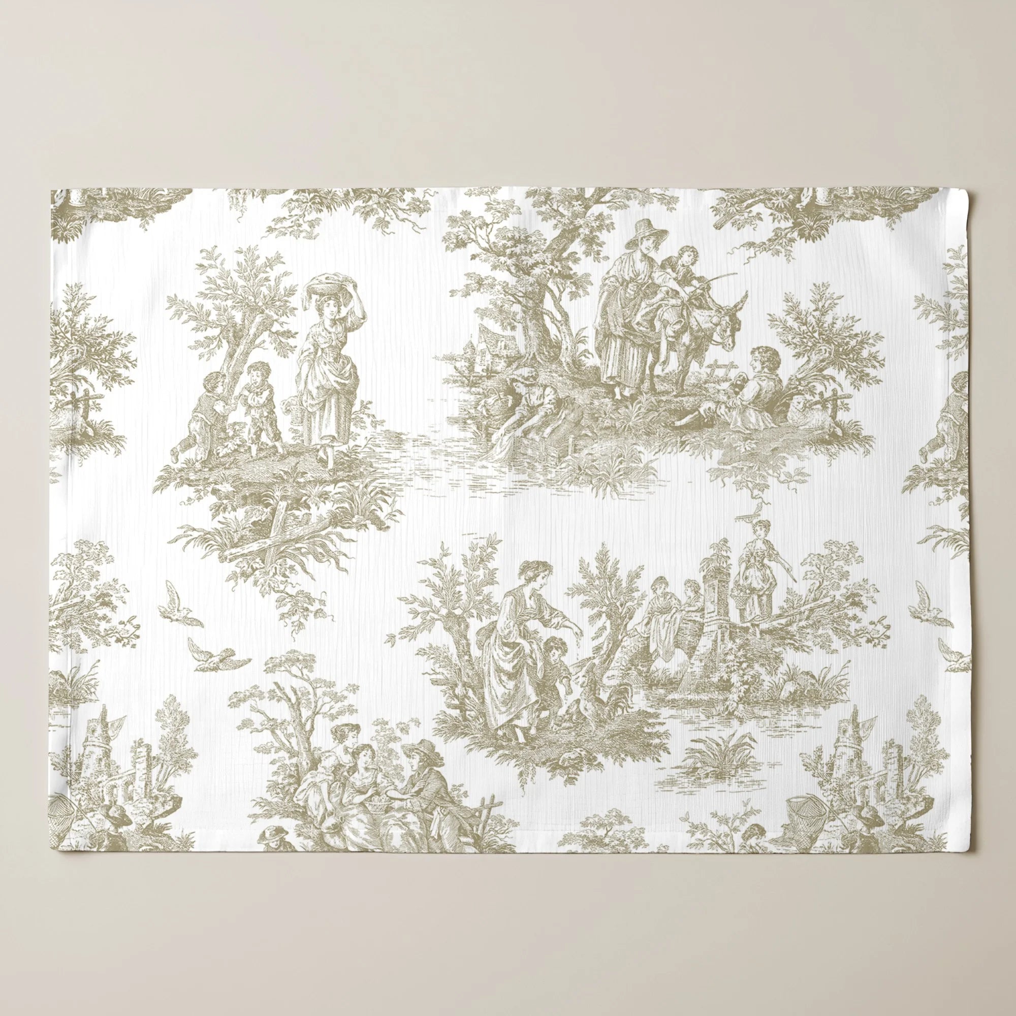 Mantel individual antimanchas pack 4 unidades Paulo Beige