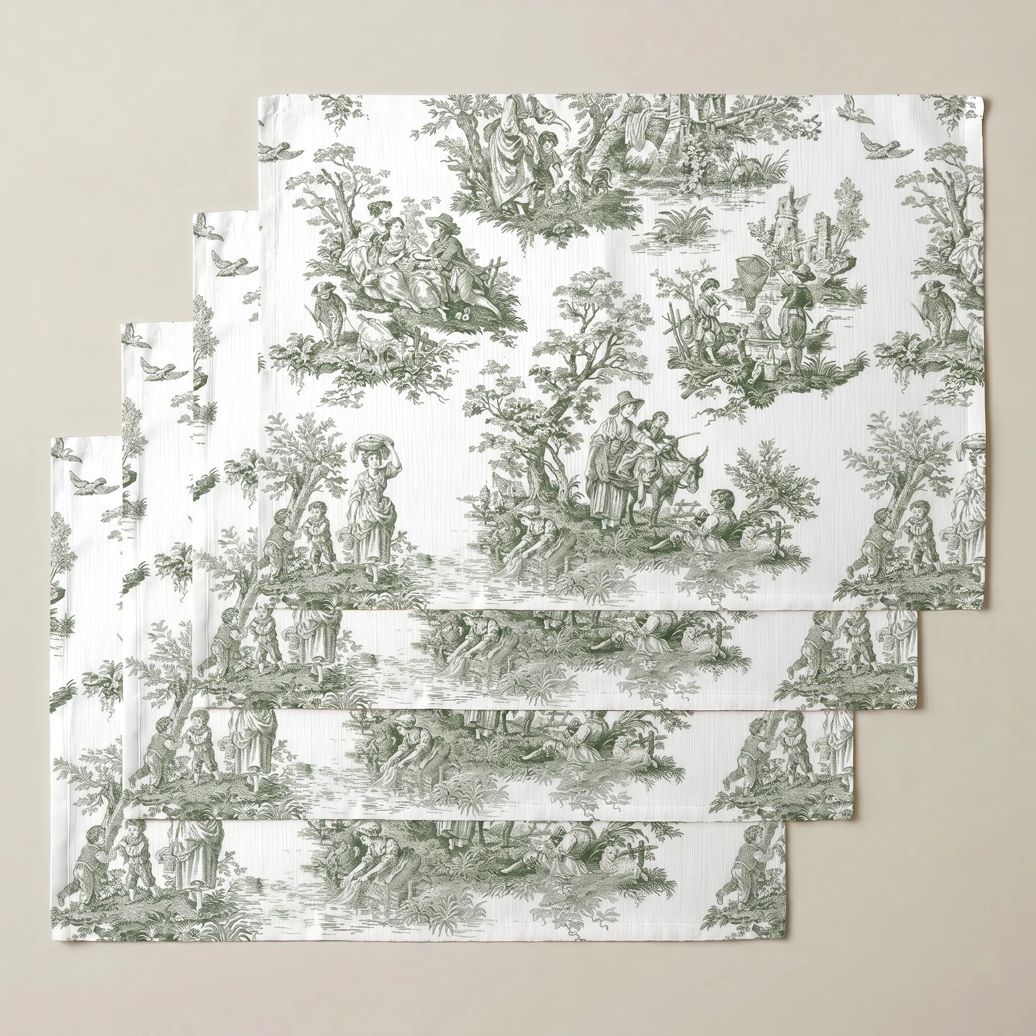 Mantel individual antimanchas pack 4 unidades Paulo Green
