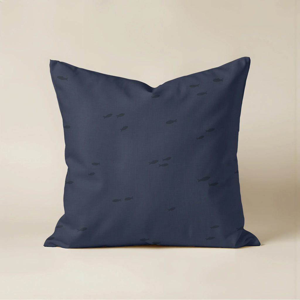 Funda de cojín Pezqui Azul 45x45 cm