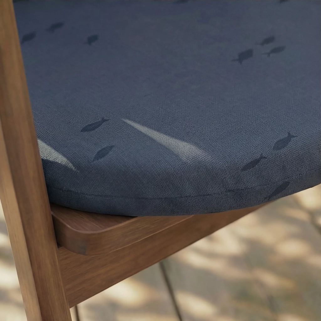 Cojín para silla de exterior Pezqui Azul
