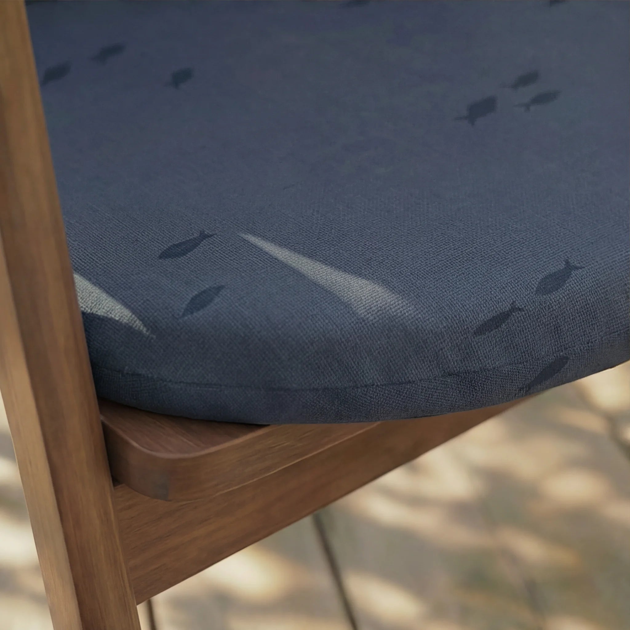Cojín para silla de exterior Pezqui Azul