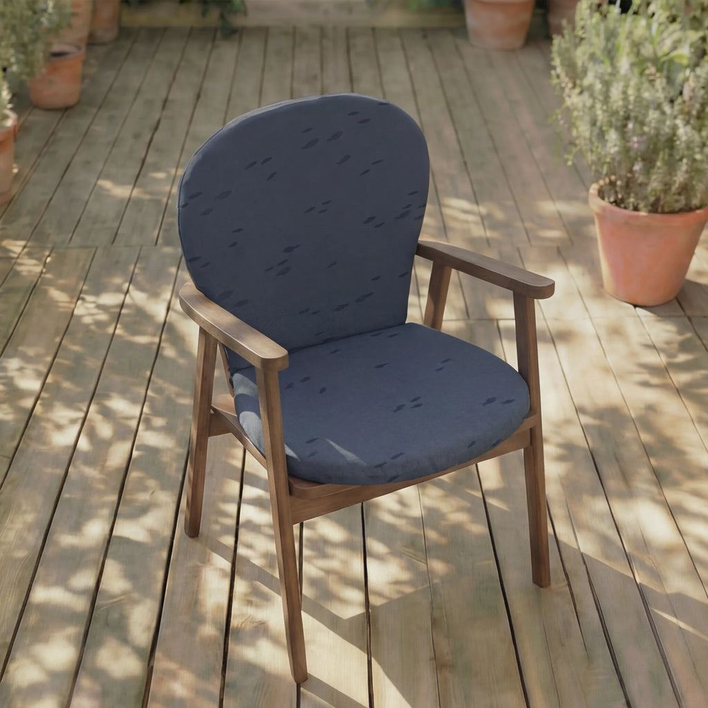 Cojín para silla de exterior Pezqui Azul