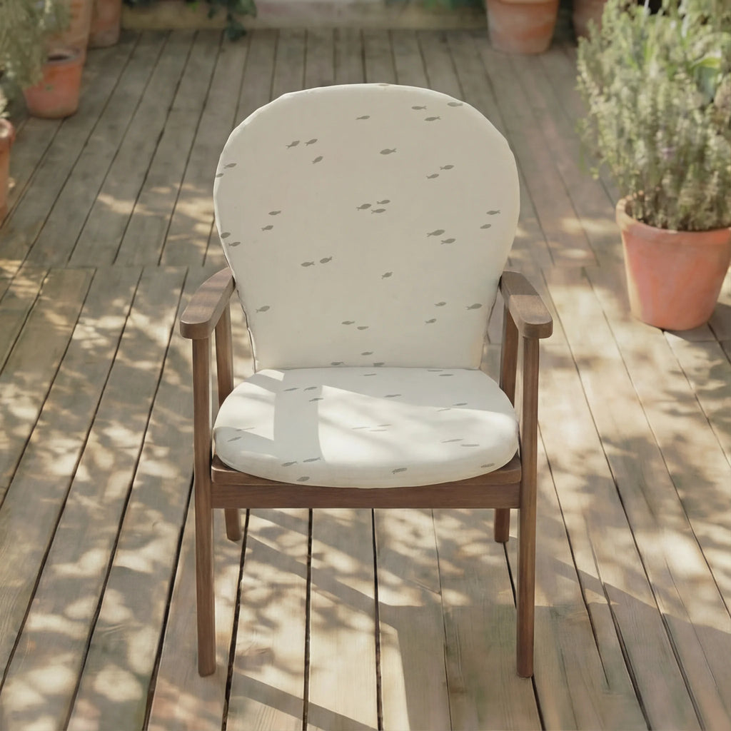 Cojín para silla de exterior Pezqui Beige