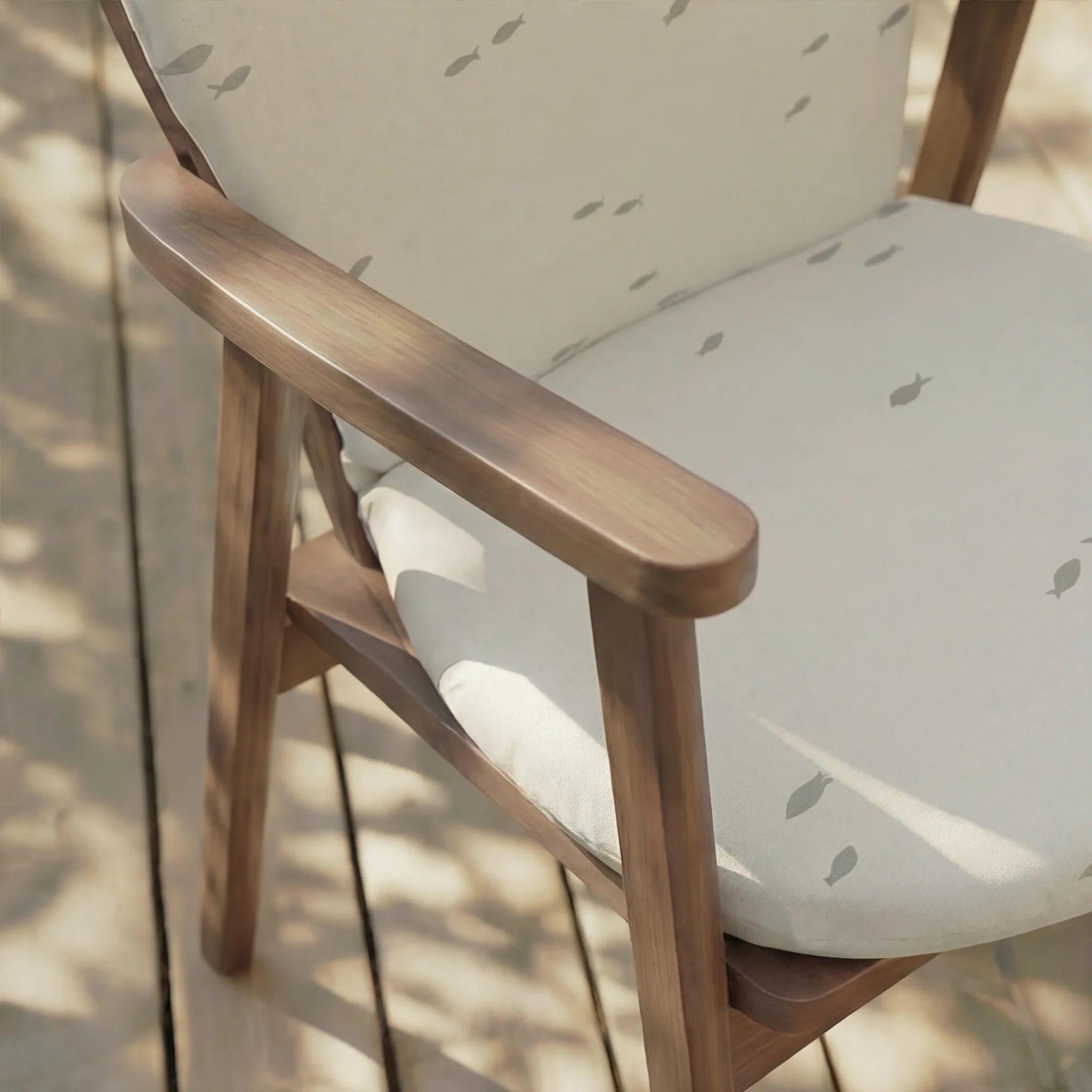 Cojín para silla de exterior Pezqui Beige