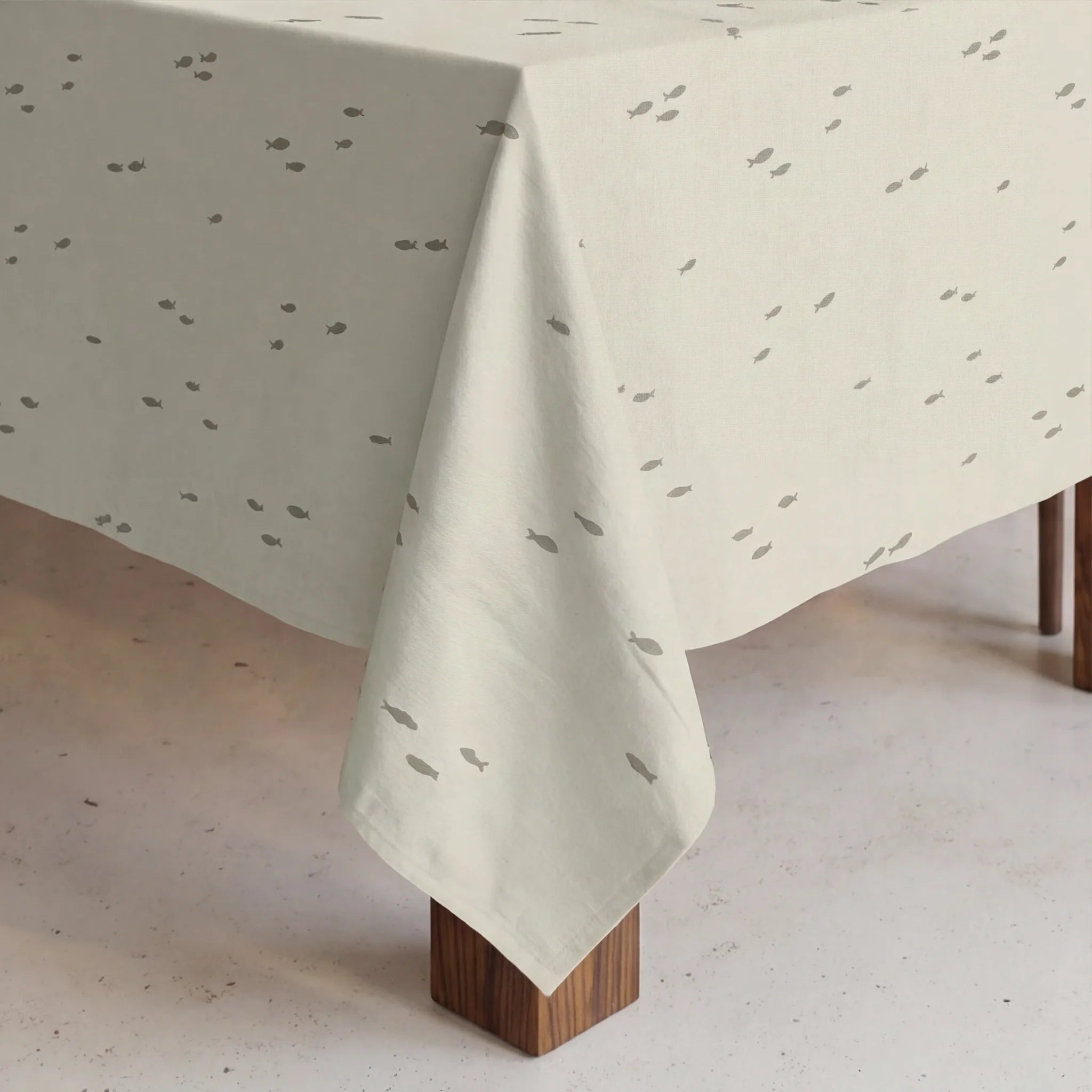 Mantel antimanchas 100% algodón Pezqui Beige