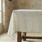 Mantel antimanchas 100% algodón Pezqui Beige