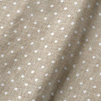 Pack 2 unidades mantel individual resinado Plumeti Blanco 100% algodón 45x35 cm