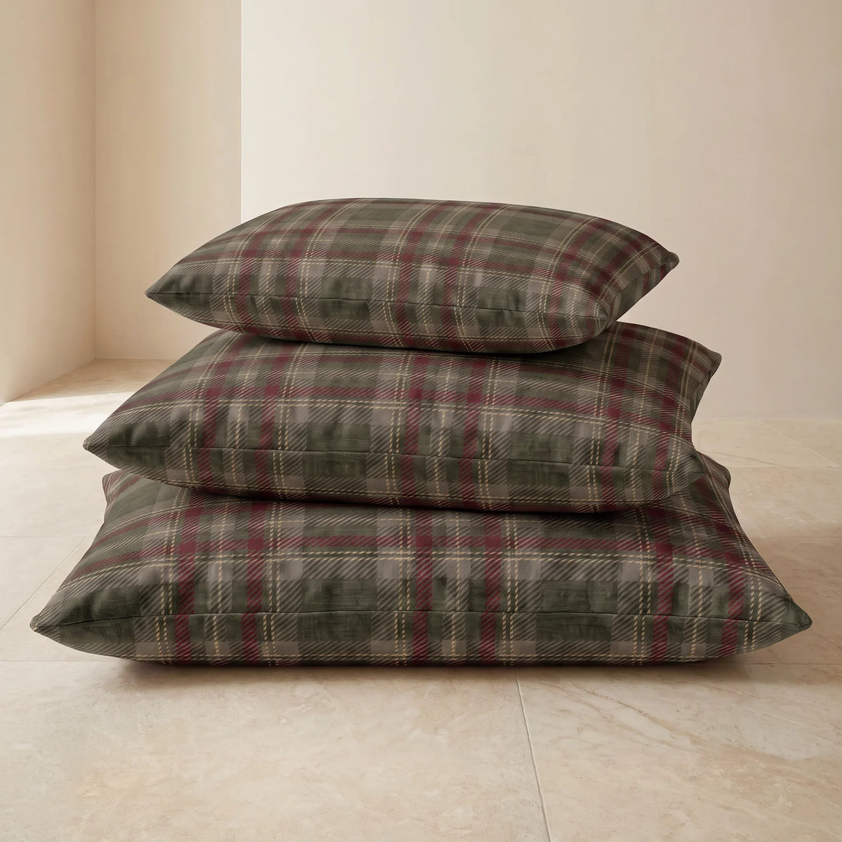 Cama para mascotas desenfundable antimanchas Roble
