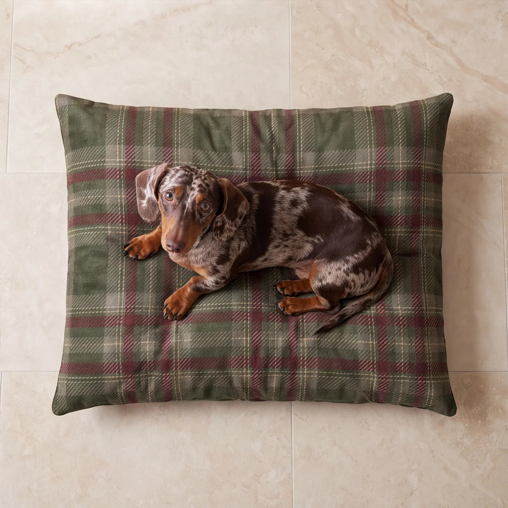 Funda para cama de mascota antimanchas Roble
