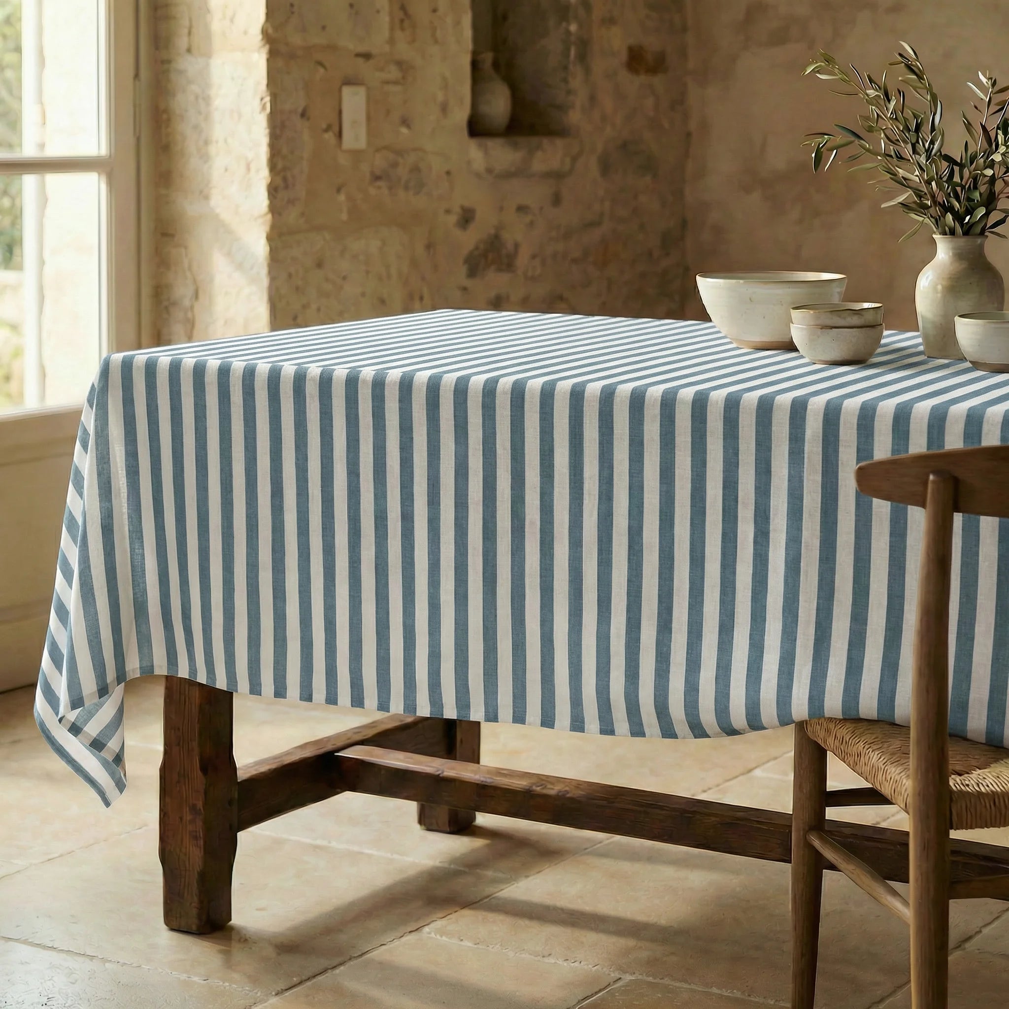 Mantel antimanchas 100% algodón Ralau