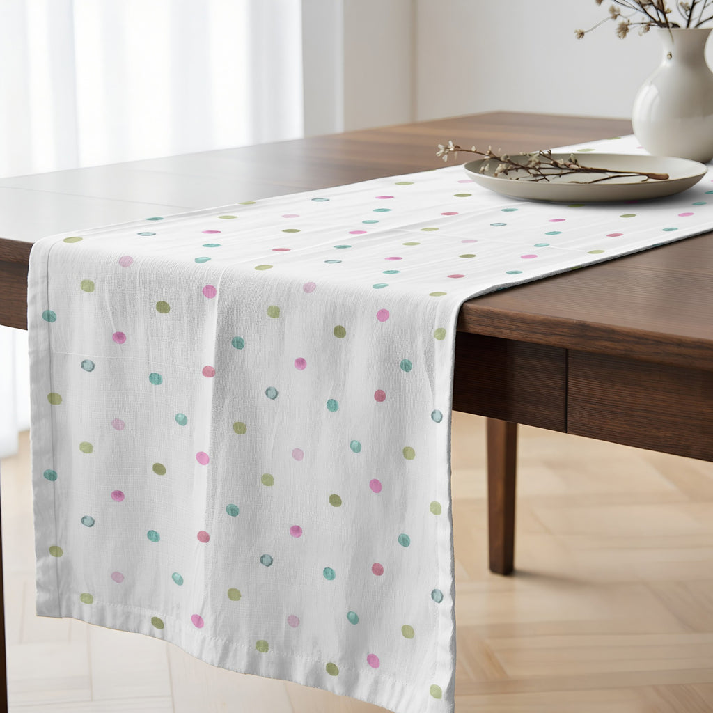 Camino de mesa 100% algodón Rayas Pinceladas Coord. 2 50x150 cm